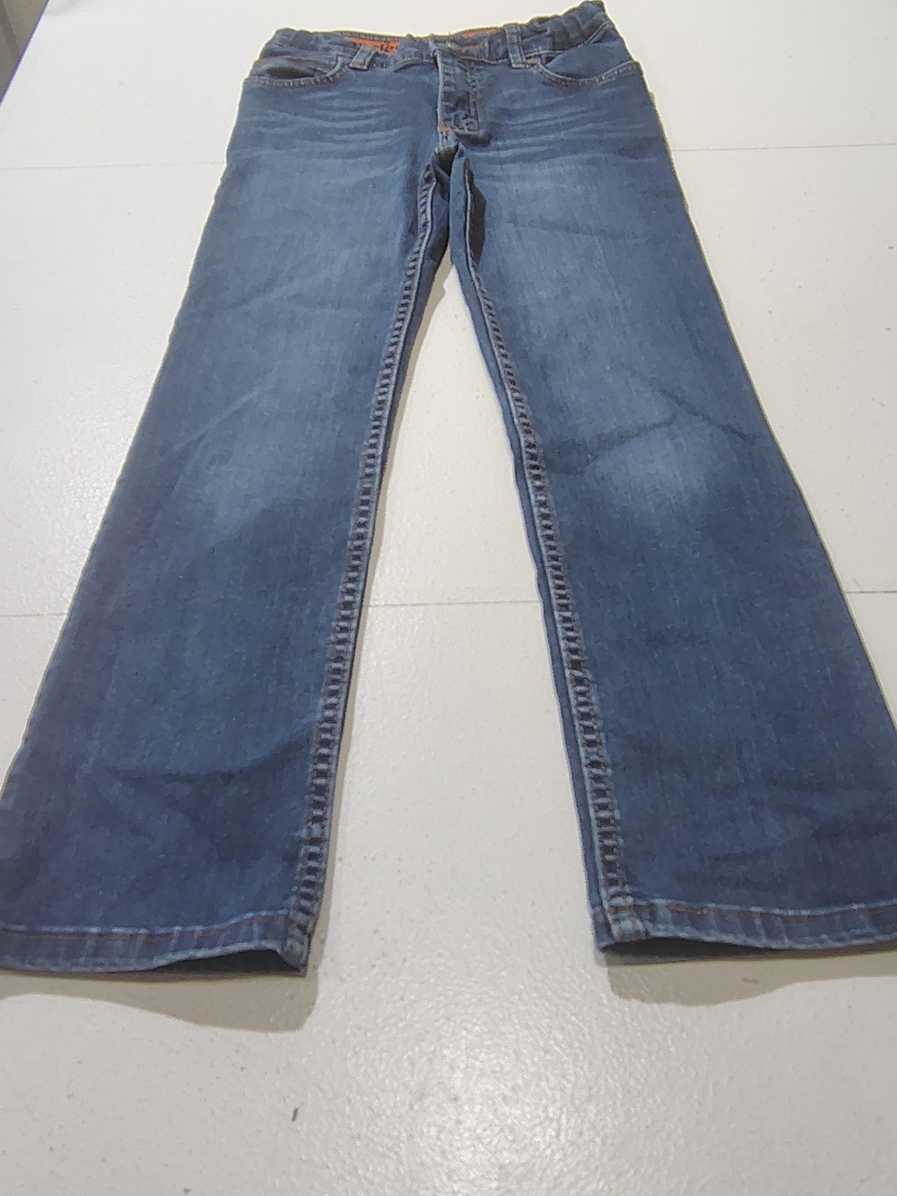 Wrangler Boy's Flex Waistband Jeans Size 10 Regular Adjustable Waist